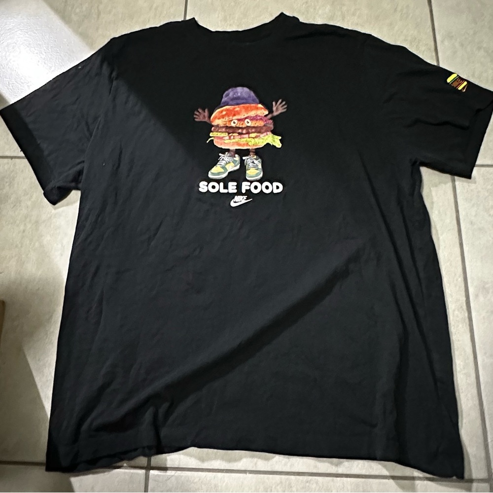 Nike T Shirt Burger Print Size XXL